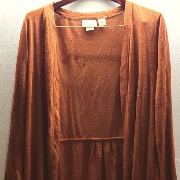 Cynthia Rowley Jackets & Blazers - CYNTHIA ROWLEY LINEN OPEN FRONT CARDIGAN A-7